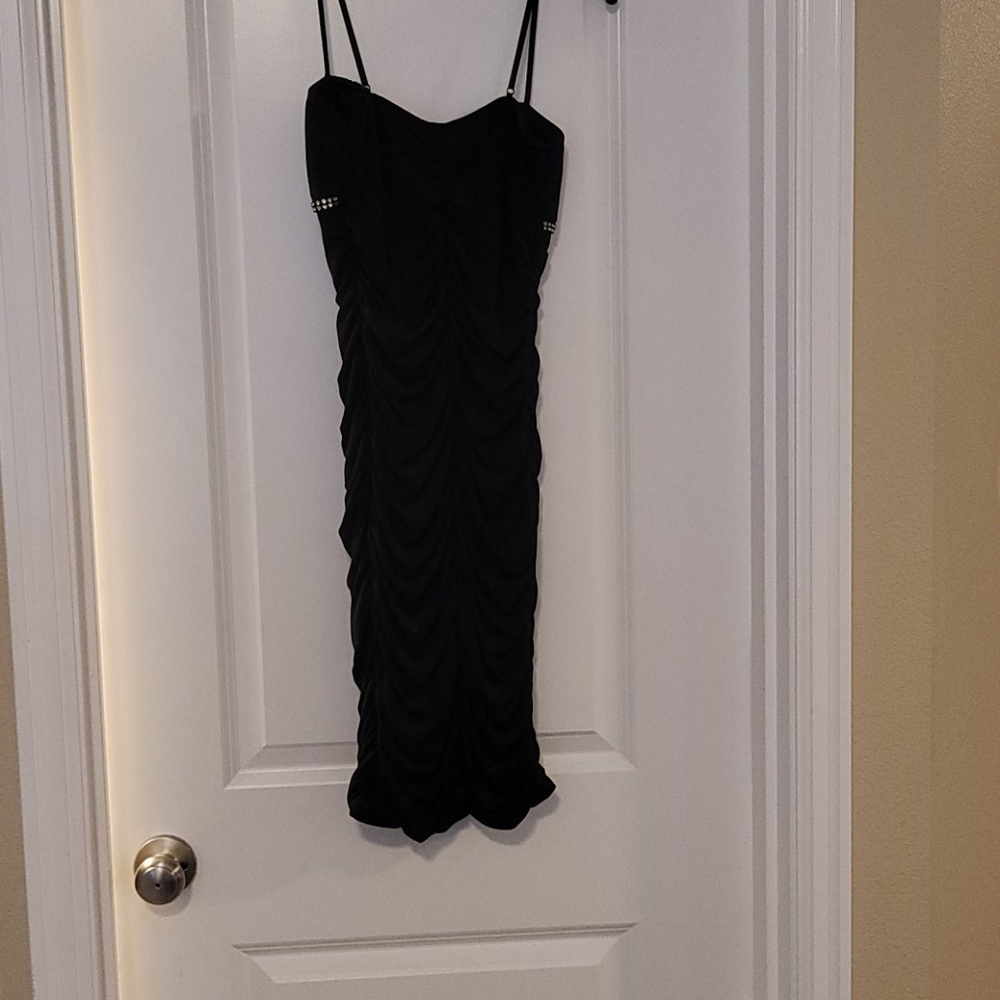 Ruby Rox Black Dress S - Picture 2 of 2